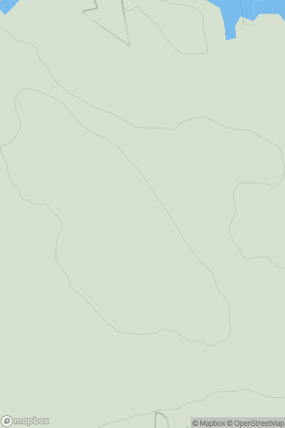 Thumbnail image for Griomasaigh [North Uist, South Uist and Nearby Islands] [NF863568] showing contour plot for surrounding peak